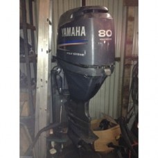 YAMAHA 80HP 4 STROKE OUTBOARD WRECKING, EXTRA LONG WITH NEW TRIM TAB (TRIMTAB) 